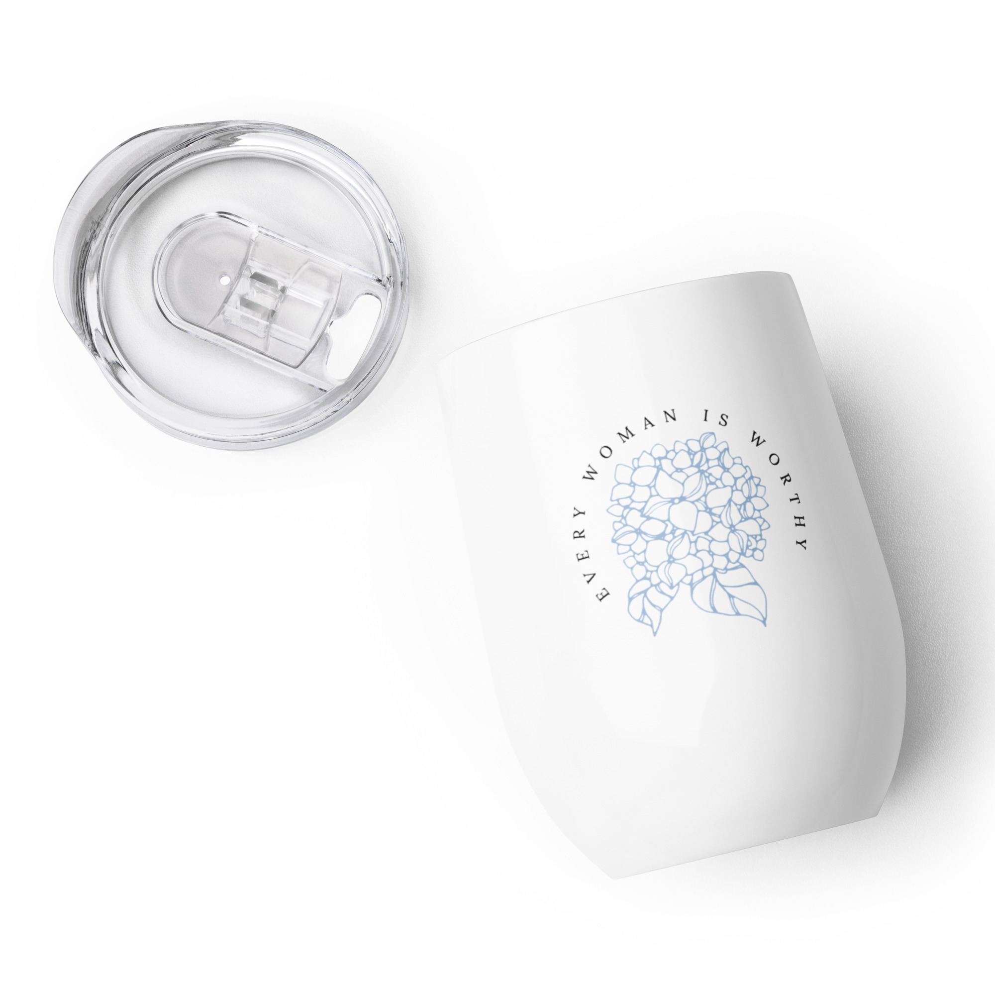 Southern Wine Tumbler - Cotton White - Image 2