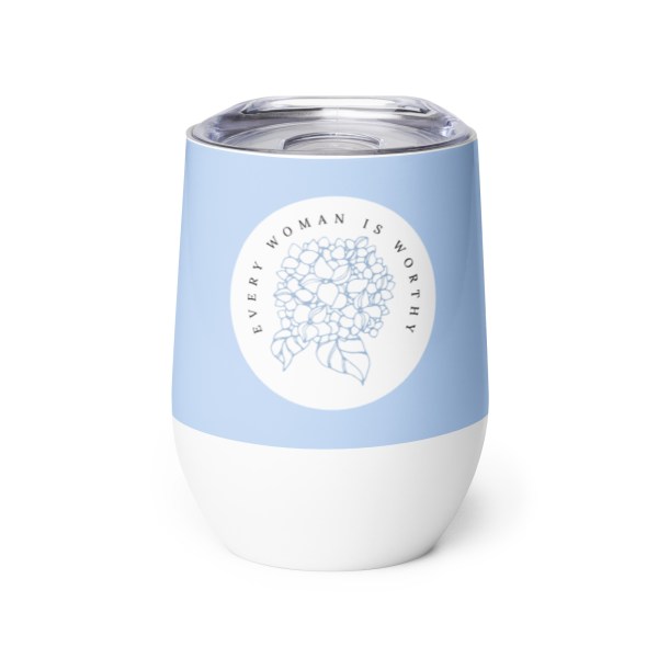 Southern Wine Tumbler - Powder Blue