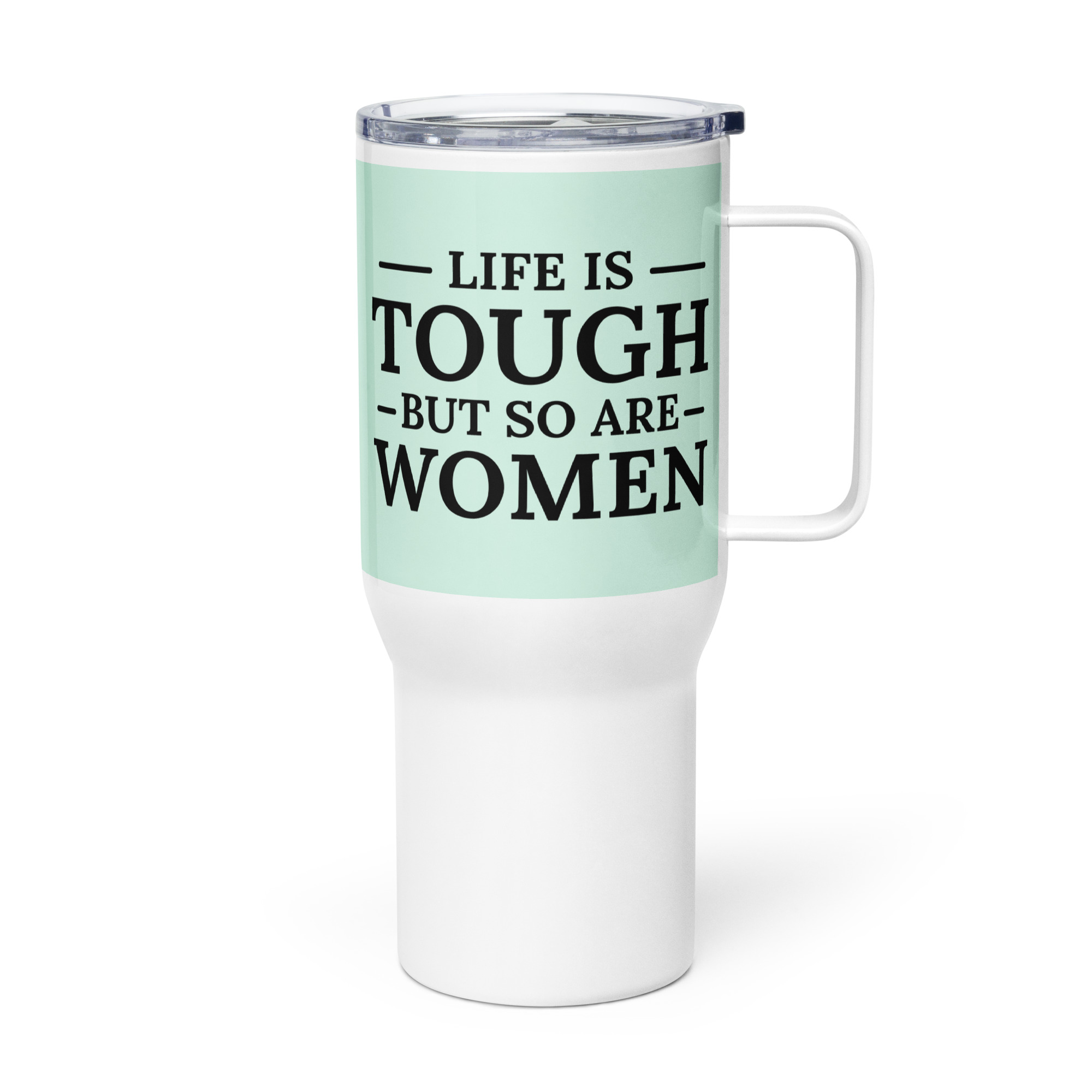 Tough Women Travel Mug - Mint