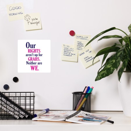 "Our Rights Aren't Up for Grabs" Magnet