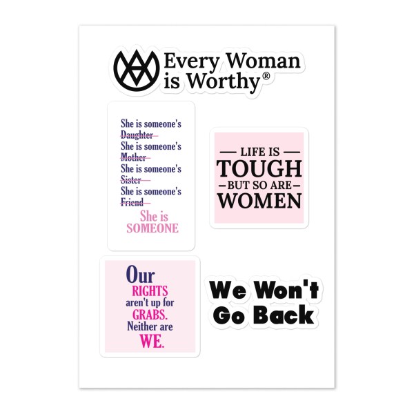 Women's Rights Sticker Sheet