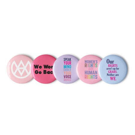 Women's Rights Are Human Rights Pins