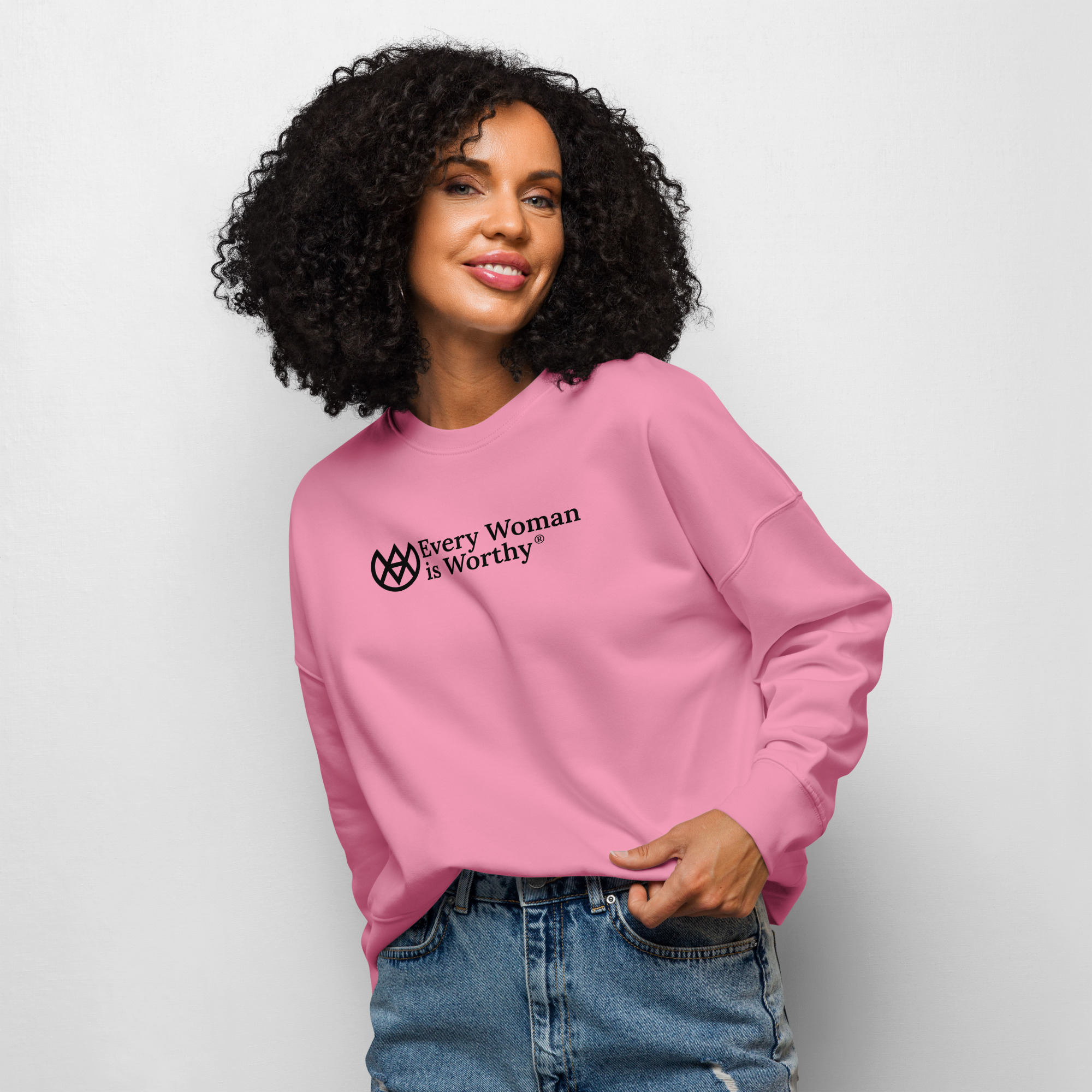Every Woman is Worthy Organic Sweatshirt - Image 6