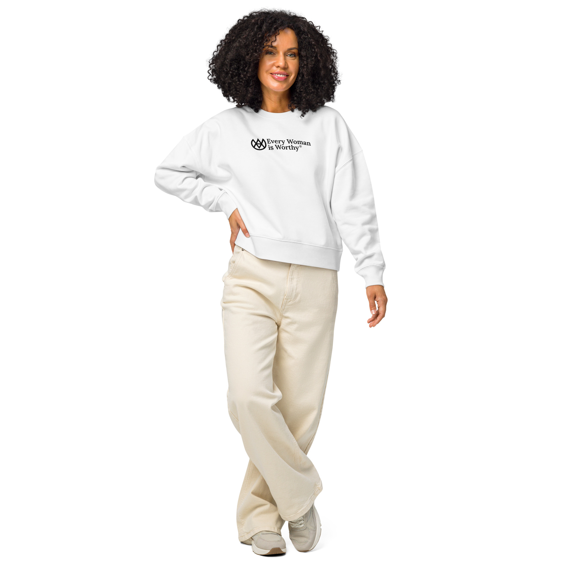 Every Woman is Worthy Organic Sweatshirt - Image 7