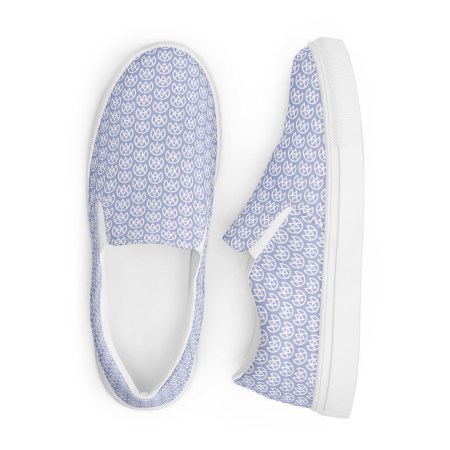 Women’s Slip-on Canvas Shoes - Blue Mirage