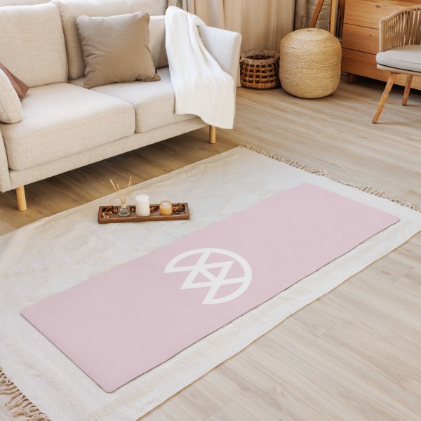 For All Yoga & Pilates Mat - Blush Fog