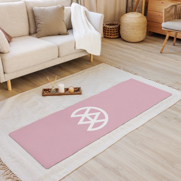 For All Yoga & Pilates Mat - Plum Rose